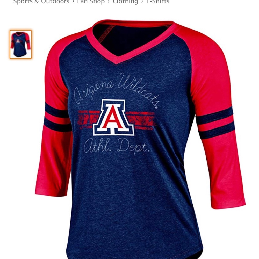 NCAA Women's Poly+ Raglan Tee